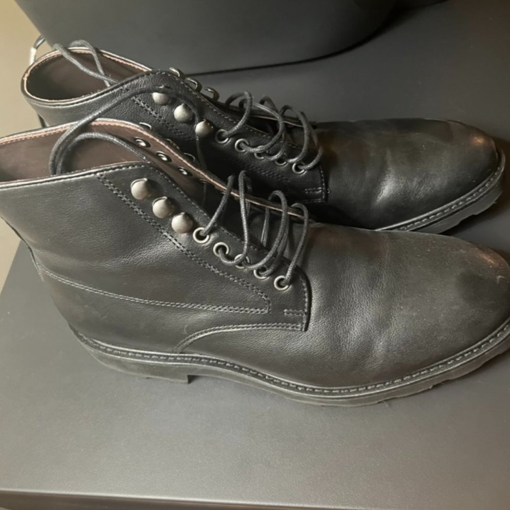 Gordon Rush Men's Combat Boot - Black - 8.5